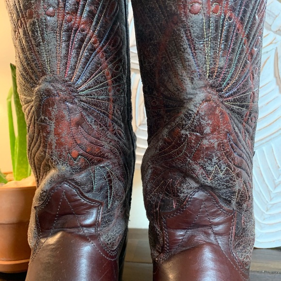 Vintage Men’s/Women’s cowboy boots 👢🦚 - Picture 15 of 16